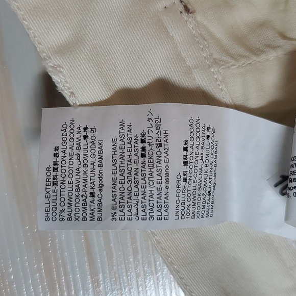 Desigual Women's Soft White Stretch Cotton Summer Shorts (Sz 24) - Picture 8 of 12